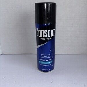 Consort For Men Hair Spray Aerosol Unscented Extra Hold 8.30 oz